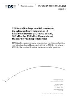 DANSK DS/ETSI EN 303 758 V1.1.1