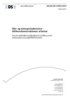 DANSK DS/EN ISO 19903