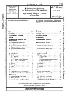 VDI VDI/VDE 3850 BLATT 1