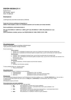DANSK DS/EN 60384-21-1