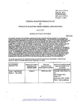 FAS QPL-AA-V-2737-6