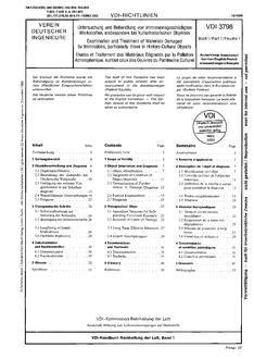 VDI VDI 3798 BLATT 1
