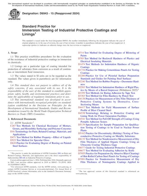 ASTM D6943-15(2024)