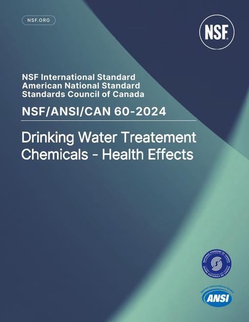NSF/ANSI/CAN 60-2024