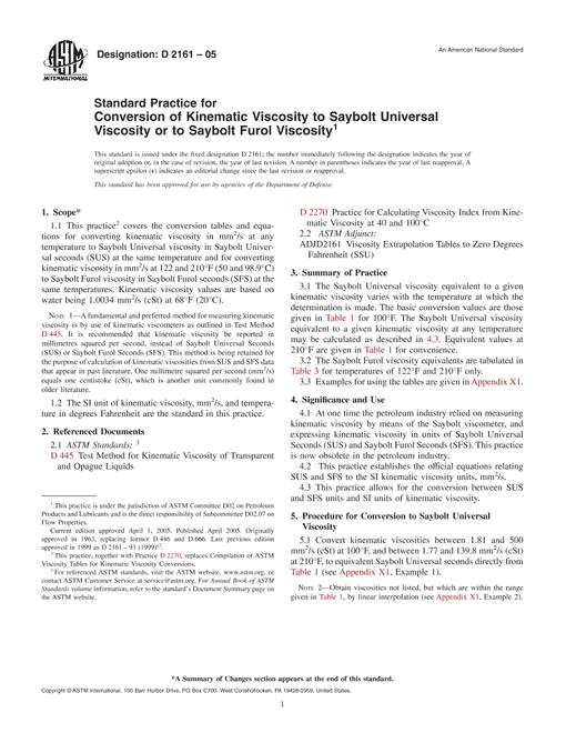 ASTM D2161-05