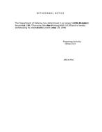 FIPS FIPS-PUB-33 Notice 1 - Withdrawn