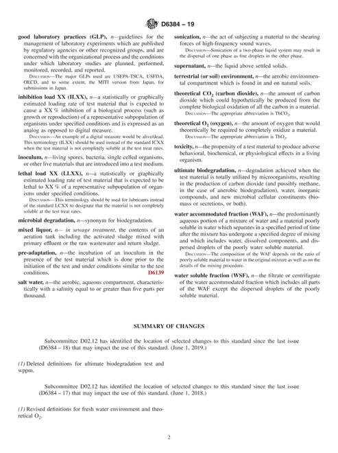 ASTM D6384-19