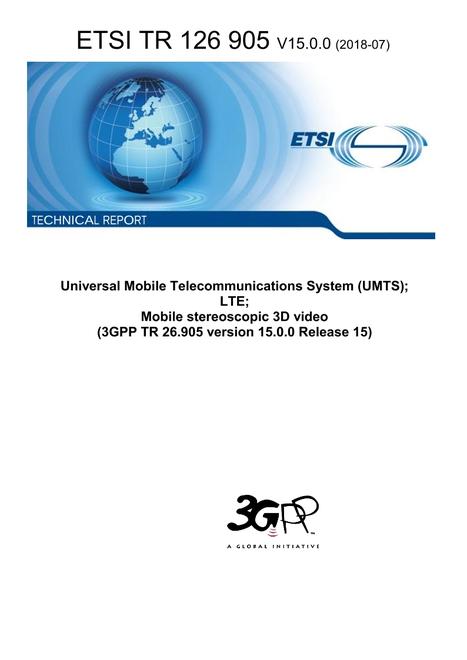 ETSI TR 126 905