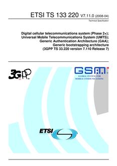 ETSI TS 133 220