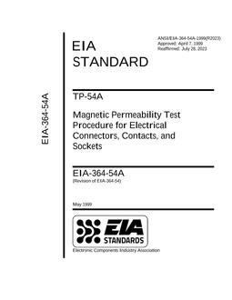 ECIA EIA-364-54A