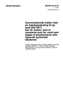 DANSK DS/HD 22.16 S1