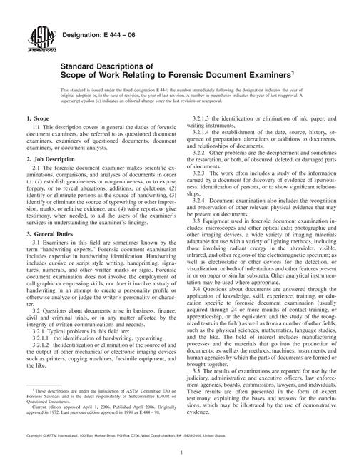 ASTM E444-06