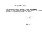 FIPS FIPS-PUB-39 Notice 1 - Withdrawn