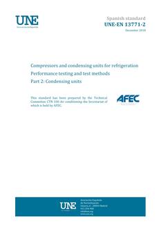 AENOR UNE-EN 13771-2