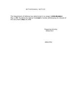 FIPS FIPS-PUB-40 Notice 1 - Withdrawn