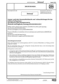 DIN EN ISO 8028 - DRAFT