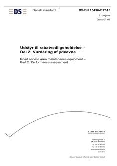 DANSK DS/EN 15436-2