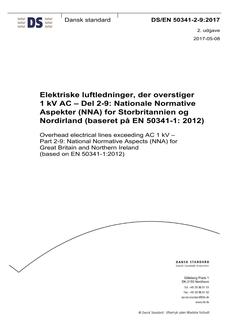 DANSK DS/EN 50341-2-9