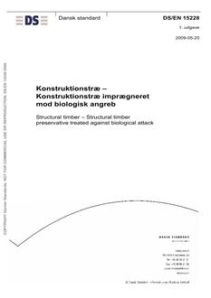 DANSK DS/EN 15228