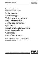 BS ISO/IEC 15802-1:1995
