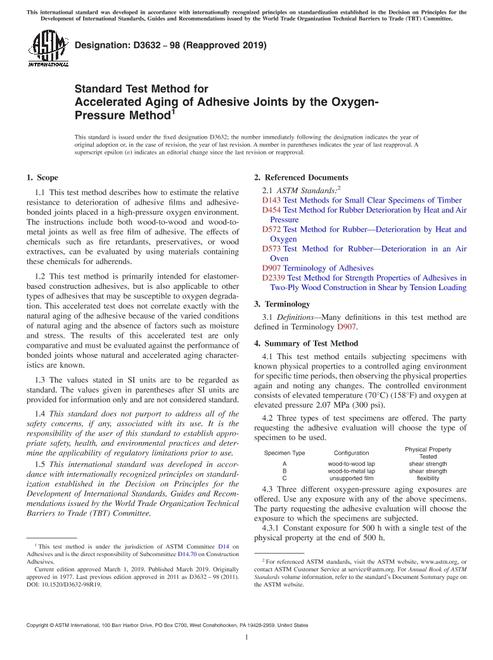 ASTM D3632-98(2019)