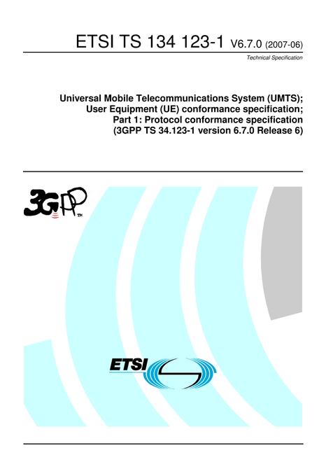 ETSI TS 134 123-1