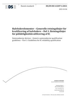 DANSK DS/EN IEC 63287-1