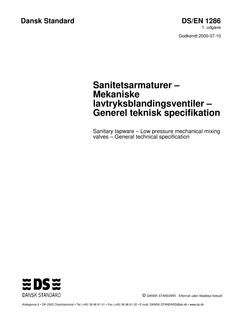 DANSK DS/EN 1286
