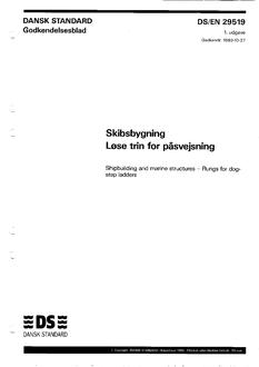 DANSK DS/EN 29519