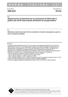 CEI 0-21