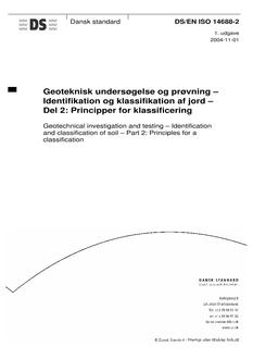 DANSK DS/EN ISO 14688-2