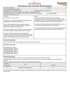 NR NR/L2/INF/02242 ISSUE 4