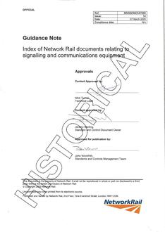 NR NR/GN/SIG/CAT005 ISSUE 54