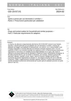 CEI 23-57;V1