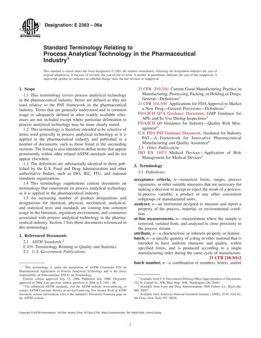 ASTM E2363-06a