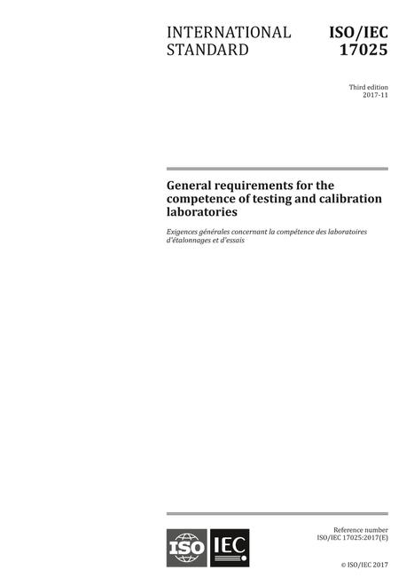 ISO/IEC 17025:2017