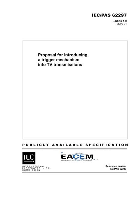 IEC/PAS 62297 Ed. 1.0 en:2002