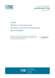 AENOR UNE-EN ISO 17706