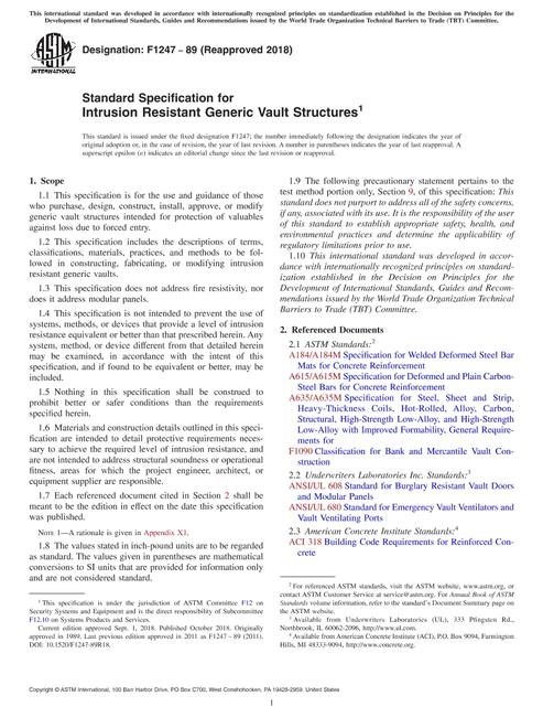 ASTM F1247-89(2018)