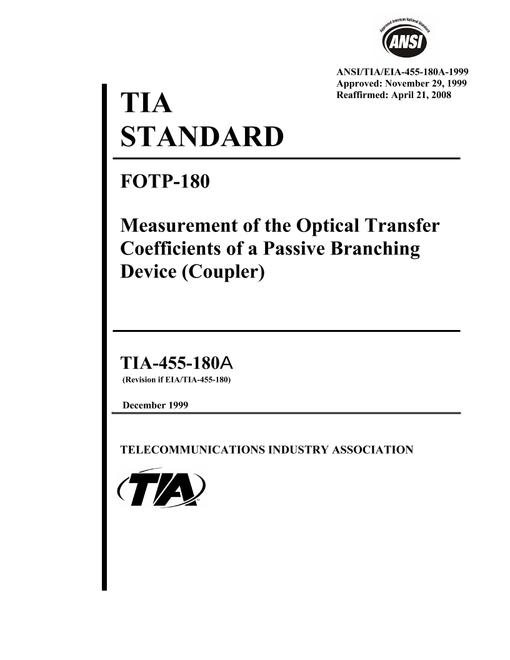 TIA ANSI/TIA-455-180A