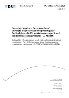 DANSK DS/EN ISO 11916-3