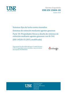 AENOR UNE-EN 15004-10