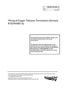 NR RT/E/WI/00113 ISSUE 1