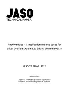 JSAE JASO TP 22002