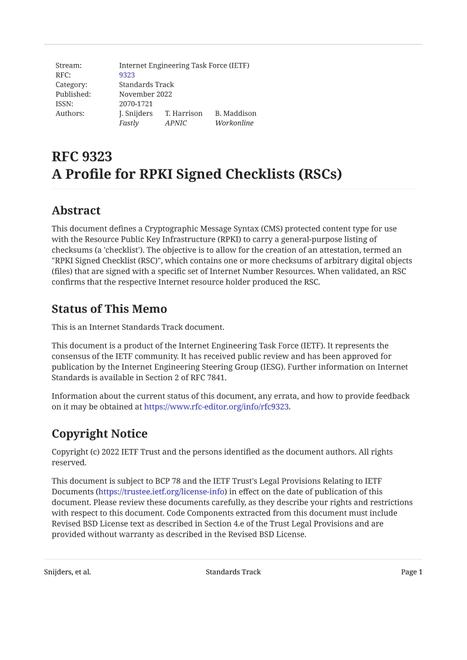 IETF RFC 9323