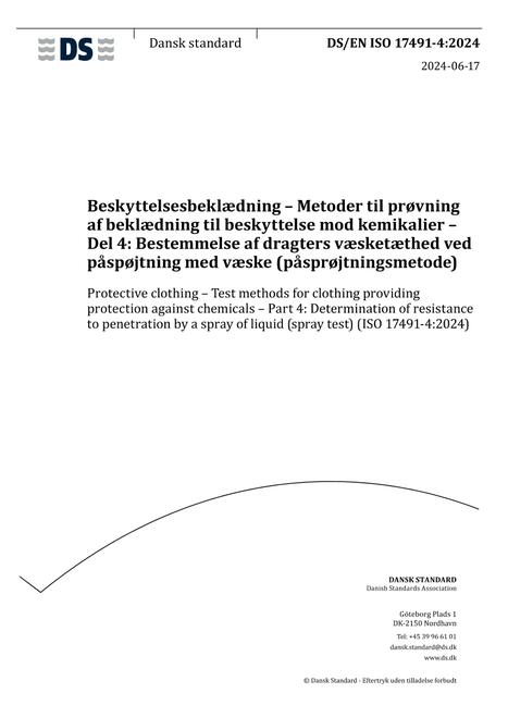 DANSK DS/EN ISO 17491-4