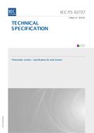 IEC/TS 62727 Ed. 1.0 en:2012