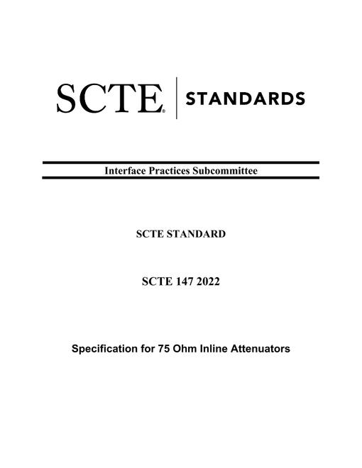 SCTE 147 2022