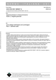 CEI EN IEC 60947-1