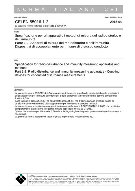 CEI EN 55016-1-2